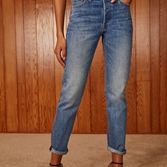 Aritzia Denim Forum - The Ex Boyfriend Sz 23 - Picture 9 of 10